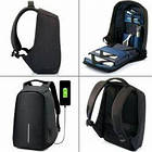 Рюкзак протикрадій з USB, Bobby, чорний, 23 літри Лучшая цена, фото 2