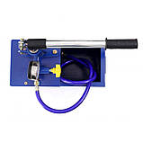 Насос для перевірки тиску опресувальний 0–40 кг/30 мл/12 л Kraft & Dele KD10479, фото 5