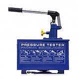 Насос для перевірки тиску опресувальний 0–40 кг/30 мл/12 л Kraft & Dele KD10479, фото 8