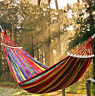 Підвісний гамак планкою 190х80 см Червоний Лучшая цена, фото 4