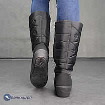 Болоневые зимові чоботи високі, фото 3