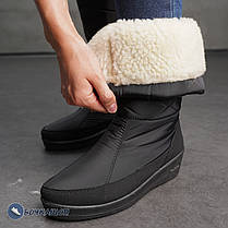 Болоневые зимові чоботи високі, фото 2