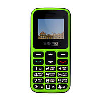 Кнопочный телефон Sigma mobile Comfort 50 HIT2020 Green