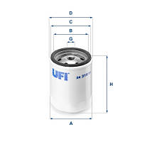 Фильтр топливный UFI 24.319.01