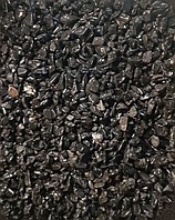 Грунт 18 декоративный галька мелкая Черная семечка 4-8 мм, 1 кг