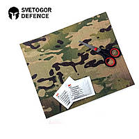 Універсальні наліпки камуфляжні (мультікам) Universal Kit multicam SVETOGOR DEFENCE 29x29см Cordura