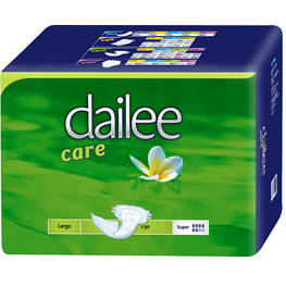 Підгузки для дорослих Dailee Care повітропроникні Super Large 30 шт (8595611621840)