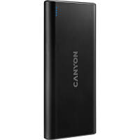 Батарея универсальная Canyon PB-108 10000mAh, Input 5V/2A, Output 5V/2.1A(Max), black (CNE-CPB1008B), фото 2