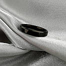 Кільце з нержавіючої медичної сталі з емаллю 4мм (р 16.3 17.3 19 19.3 20.3 20.7 21.3), фото 2