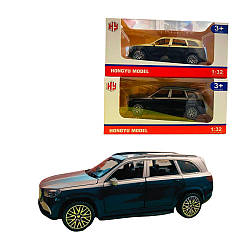 010 HY/EK Машинка металева, 3 кольори, інерція, світло, звук, на батарейках, відкр.двері, у коробці