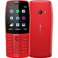 Кнопковий телефон Nokia 210 Red Dual Sim