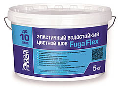 Еластичний водостійкий кольоровий шов Fuga Flex Поліпласт