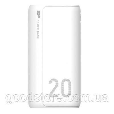 Батарея универсальная Silicon Power GS15 20000mAh, Input 5V/2A(Micro-USB/Type-C), Output 2*USB-A