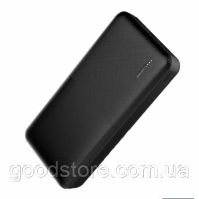 Батарея універсальна Walk Audio P302 20000 mAh, Inp:Micro-USB/Type-C (5V/2A), Out: USB-A*2(5V/2A), Black