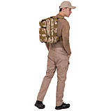 Рюкзак штурмовий тактичний SP-Sport 21 л (40х23х23 см), фото 10