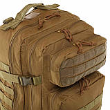 Рюкзак тактичний штурмовий 38 л сечовий Military Rangers (44x30x26 см), фото 7