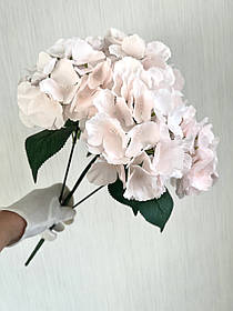 Штучна гортензія. Декоративний букет гортензії (ніжно-рожевий 45 см)