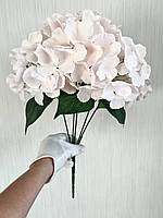 Штучна гортензія. Декоративний букет гортензії (ніжно-рожевий 45 см), фото 4