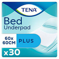 Пеленки мочепоглощающие Tena Bed Plus 60x60 30 шт