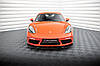 Сплітер Porsche 718 Cayman 982 тюнінг обвіс губа спідниця елерон (V1), фото 5