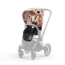 Чохол тканинний для прогулянкового блоку Cybex Priam Spring Blossom Light 2022 р.