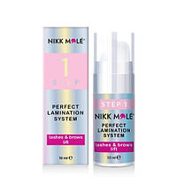 Nikk Mole Perfect lamination STEP №1 (Lashes & brows lift)