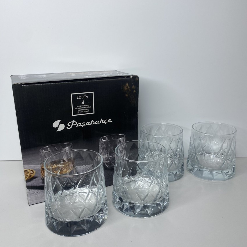 Набір склянок 300 мл 4 шт Pasabahce Leafy 420194