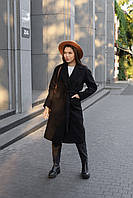 Жіноче кашемірове пальто реглан (S-M,L-XL) idiali (3302006)