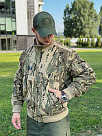 Демисезонный тактический бомбер мультикам, Осенняя военная куртка мужская камуфляжная sho