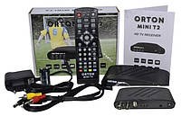 ORTON mini T2 цифровой эфирный DVB-T2 ресивер (тюнер Т2)