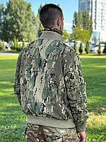 Осенняя военная куртка нейлон мультиком, Тактическая камуфляж демисизона армейская водоотталкивающая sho