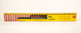 Батарейки Kodak Super Heavy Duty ZINK АА R6P пальчикові 30 шт Китай