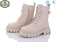 Детская зимняя обувь оптом 2023 Детские зимние ботинки для девочек от бренда Paliament (рр с 32 по 37)