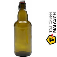Набор Everglass Бутылка с крышкой 1 л 10021 коричневая
