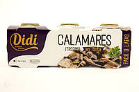 Кальмари у власному чорнилі Didi Calamares En Su Tinta 3 шт по 80г Іспанія