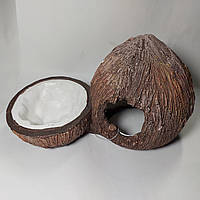 Пещера-поилка кокосовая 20*10*11см Exo Terra для рептилий