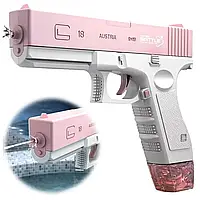 Водяной пистолет Water Gun Glock CY003 Розовый, Игрушка для ребенка