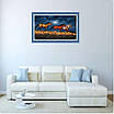 Набір для вишивання за нанесеною на канву схемою "Galloping Horse". AIDA 14CT printed 60*37 см, фото 11