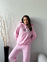 Плюшева піжама жіноча Eliz рожевого кольору