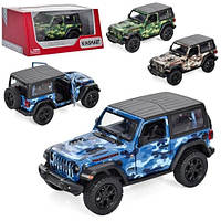 Метал модель Jeep Wrangler машина металлическая инерционная KINSMART 5420, см. описание