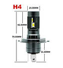 H4 LED CANBUS лампа 2шт. ближнє-дальне світло головна фара