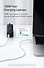 Кабель зарядный Baseus  Dynamic Series Type-C to Type-C 100W 1 м Gray (CALD000216), фото 8