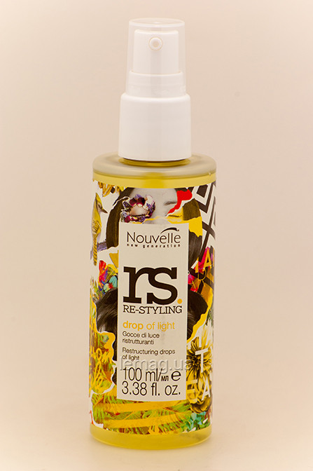 Nouvelle Засіб для догляду і блиску волосся на основі силікону Re-Styling, 100 мл, фото 1