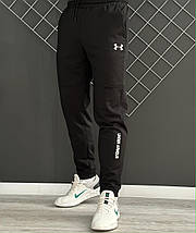 Чоловічий спортивний костюм демісезонний Under Armour чорний/весняний костюм Андер Армор/легкий костюм, фото 6