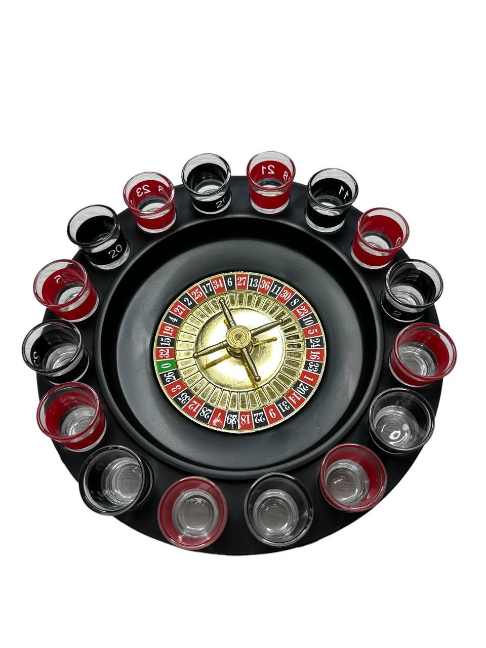 Гра для компанії Рулетка зі стопками у картонній упаковці, фото 1