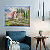 Набір для вишивання за нанесеною на канву схемою "Cozy Evening". AIDA 14CT printed 59*49 см, фото 11