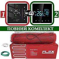10 м² (1750W) - Тепла підлога під плитку Flex EHM-175 + програмований терморегулятор з WiFi 2