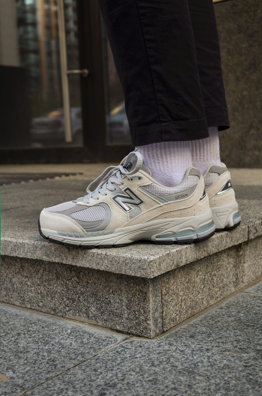 Кросівки чоловічі New Balance 2002r Light Grey Нью Беланс 2002р Лайт Грей 41