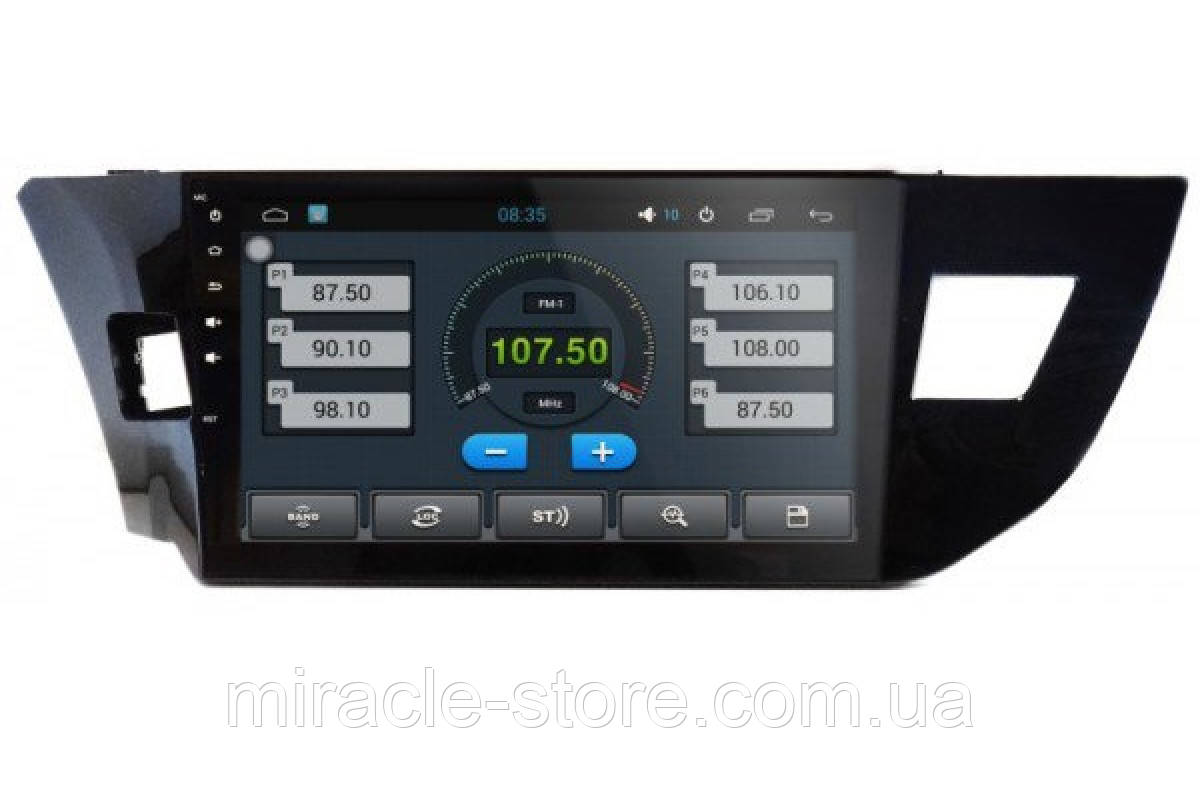 Автомагнітола штатна Toyota Corolla 2014-2016 (10") Android 10.1 (4/32)