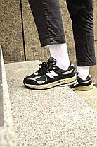 Кросівки чоловічі New Balance 2002r Black Нью Беланс 2002р Блек 41, фото 3